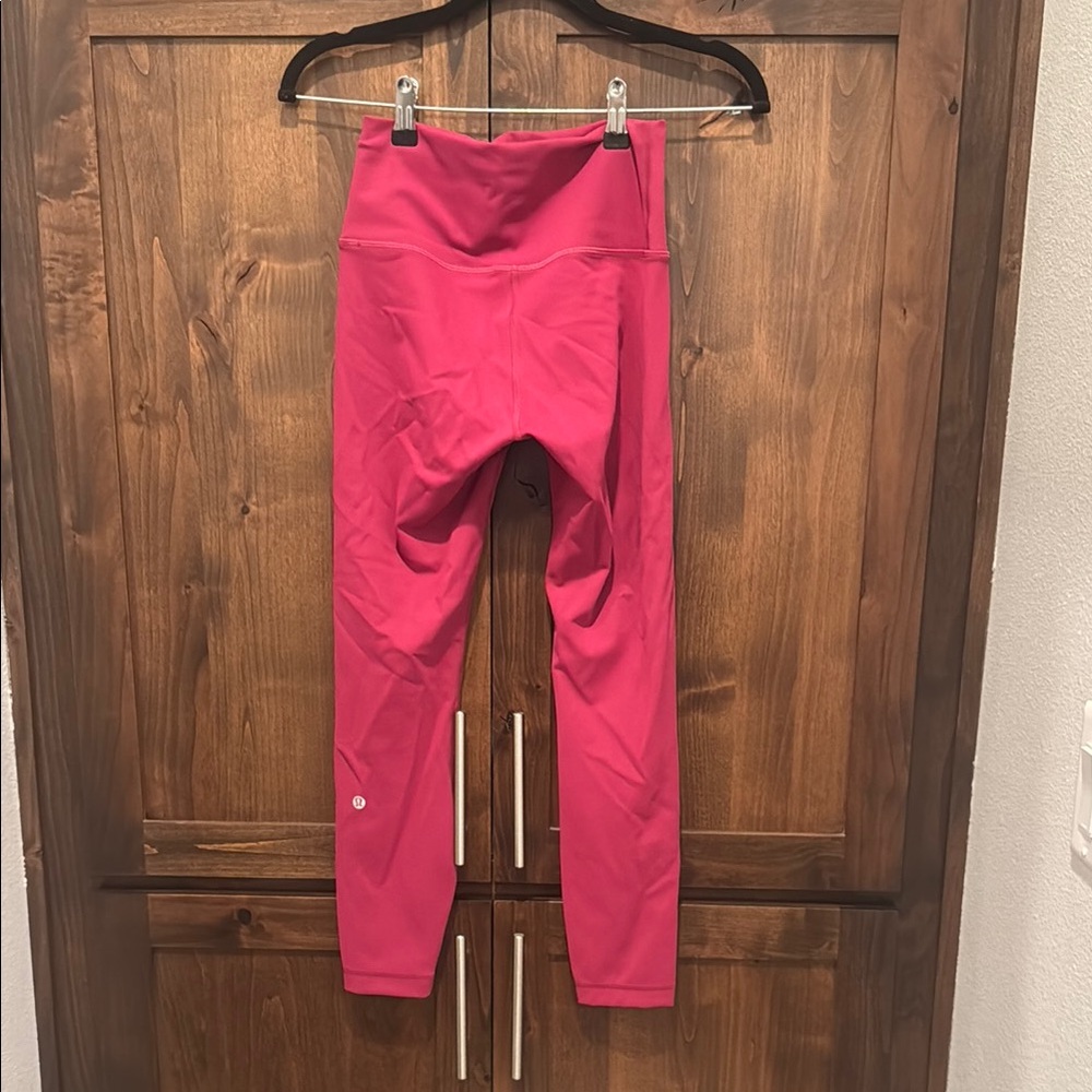 Lululemon Wunder Train | Size 6 | cranberry color - worn once